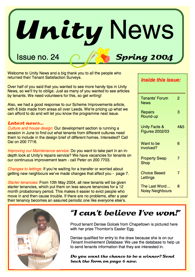 Print Gallery | Newsletters | Leeds City
