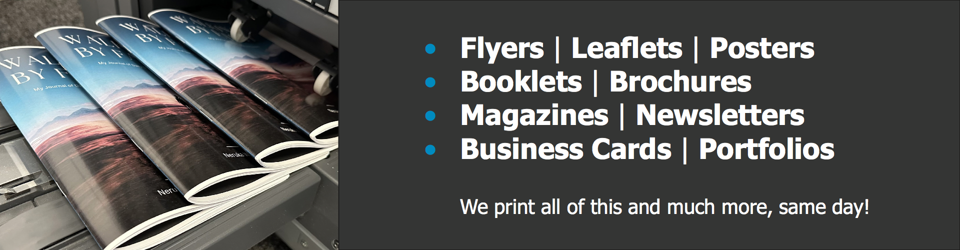 Same Day Booklet Printing Printing, Leeds