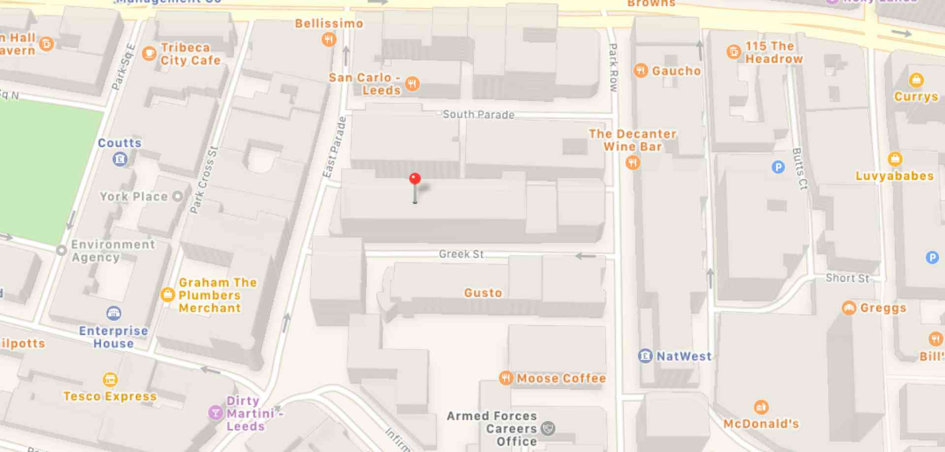 Our Location, Leeds City, BajanApple Digital
