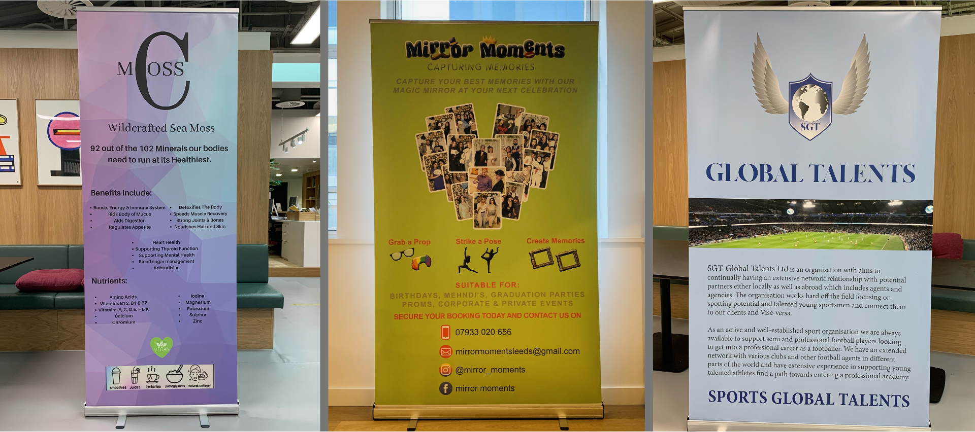 Photo: Roller Banner Printing